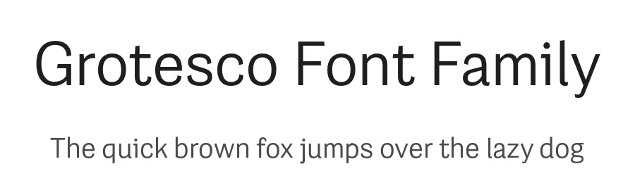 Grotesco Font Family by Latinotype — Sans Serif Font