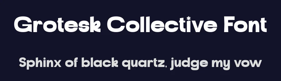 Grotesk Collective Font by MasyafiStudio — Display Font — thumbnail 2