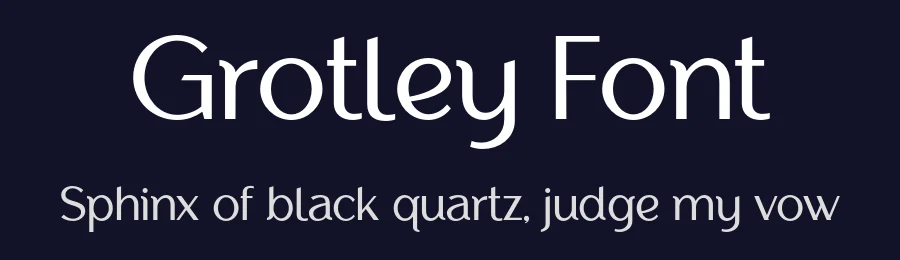 Grotley Font by OWL KING — Sans Serif Font — thumbnail 2