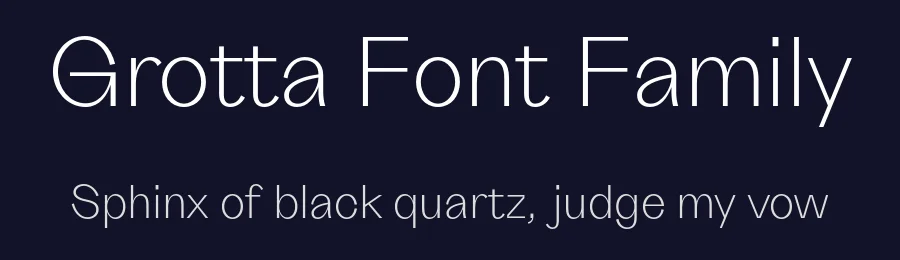 Grotta Font Family by Due Studio — Sans Serif Font — thumbnail 2