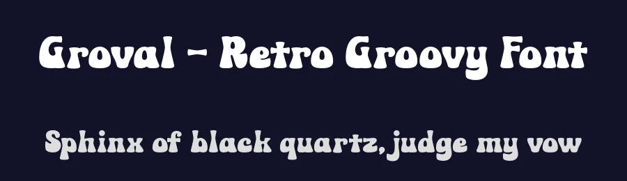 Groval – Retro Groovy Font by ahweproject — Display Font — thumbnail 2