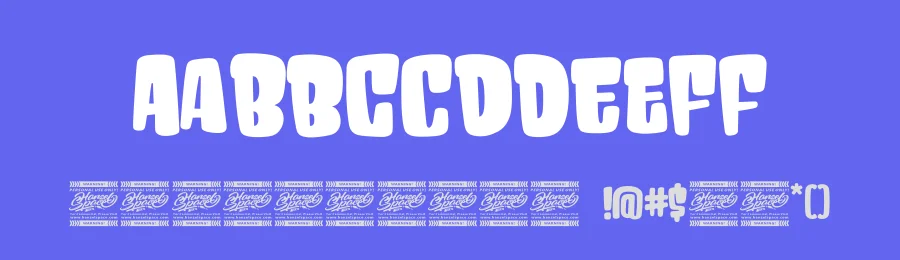 Grow Back – A Playful Rounded Font by [email protected] — Decorative Font — thumbnail 3