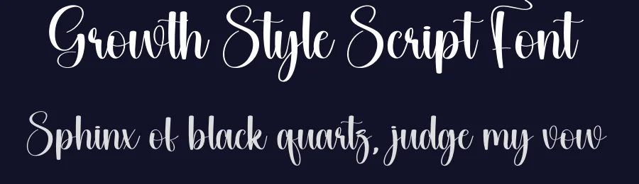 Growth Style Script Font by andikastudio — Script Handwritten Font — thumbnail 2