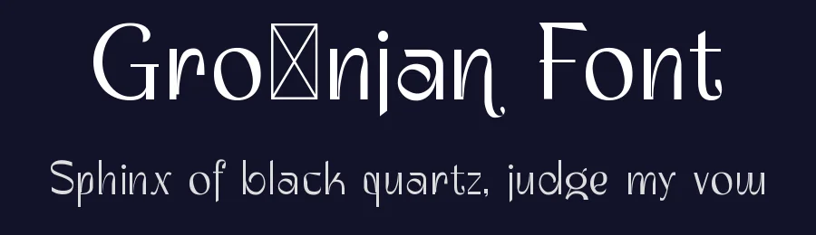 Grožnjan Font by mhdafifersya — Sans Serif Font — thumbnail 2