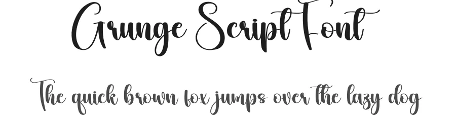 Grunge Script Font by andikastudio β Script Handwritten Font