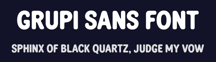 Grupi Sans Font by Dikas Studio — Sans Serif Font — thumbnail 2