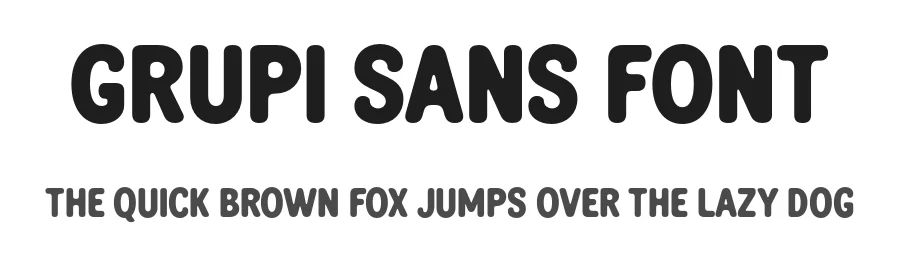 Grupi Sans Font by Dikas Studio — Sans Serif Font