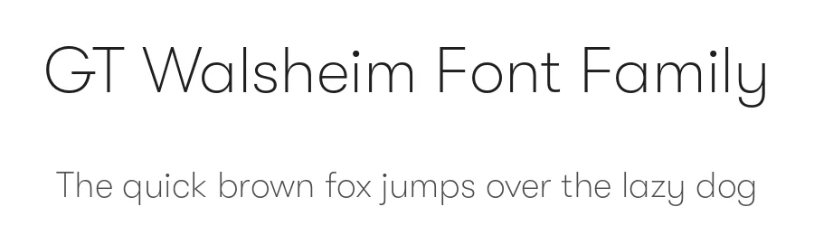 GT Walsheim Font Family by Grilli Type — Decorative Font