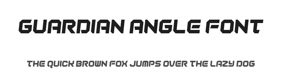 Guardian Angle Font by Chequered Ink — Display Font