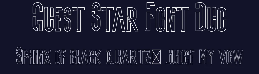 Guest Star Font Duo by edricstudio — Script Handwritten Font — thumbnail 2