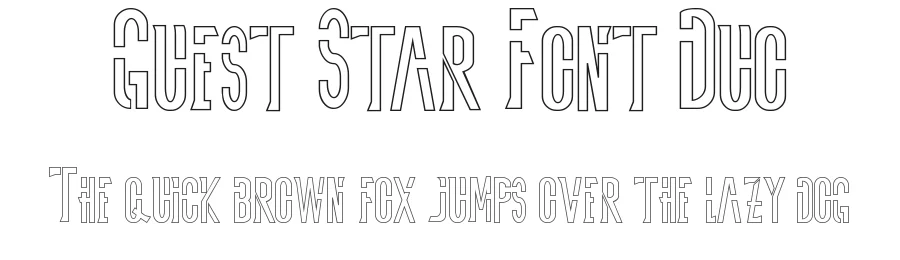Guest Star Font Duo by edricstudio — Script Handwritten Font