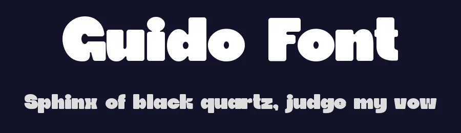 Guido Font by Rautan Studio — Decorative Font — thumbnail 2