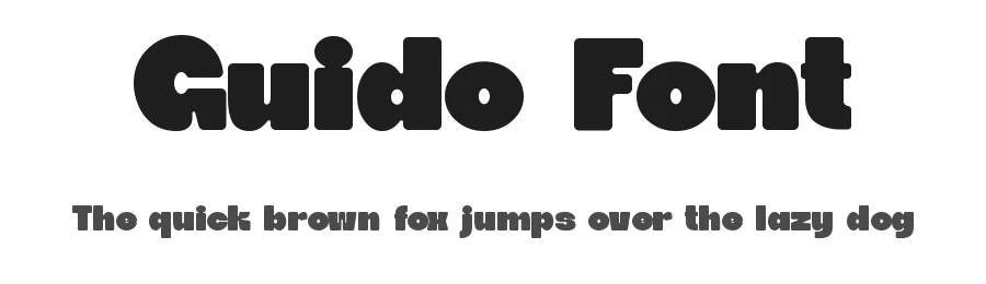 Guido Font by Rautan Studio — Decorative Font