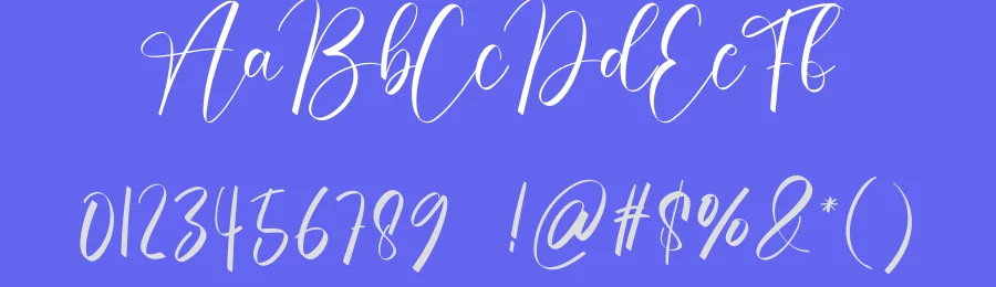Guitar Melody Font by creativeletter — Script Handwritten Font — thumbnail 3