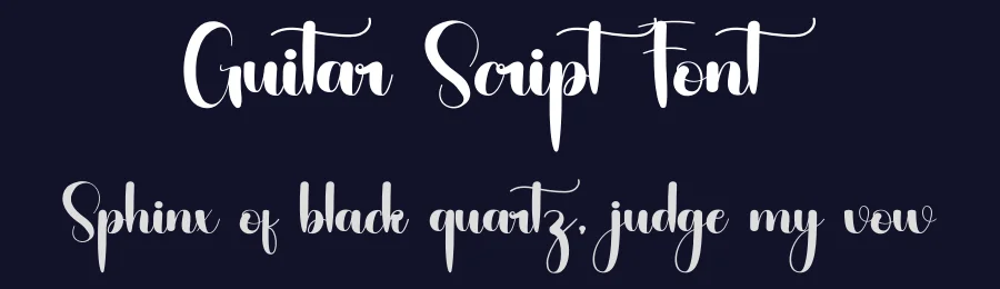 Guitar Script Font by inermediaSTUDIO — Script Handwritten Font — thumbnail 2