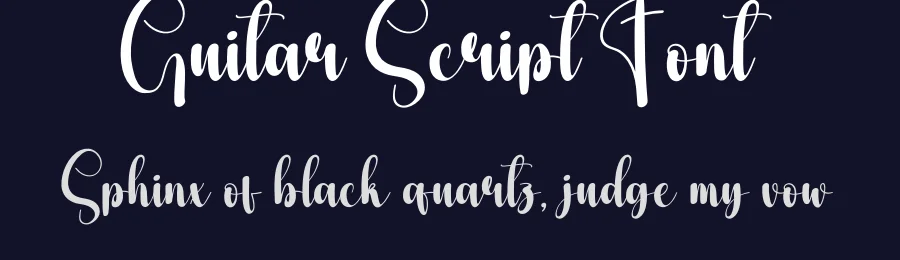 Guitar Script Font by andikastudio — Script Handwritten Font — thumbnail 2