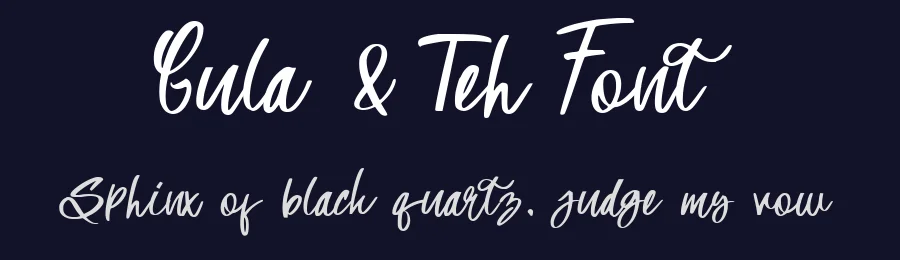 Gula & Teh Font by tokomajubersama — Script Handwritten Font — thumbnail 2