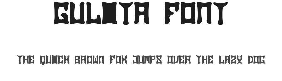 Gulita Font by noahtype — Blackletter Font
