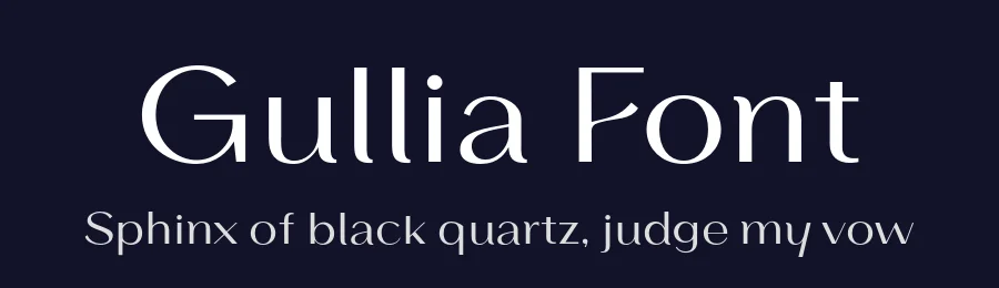 Gullia Font by YUKITA CREATIVE — Sans Serif Font — thumbnail 2