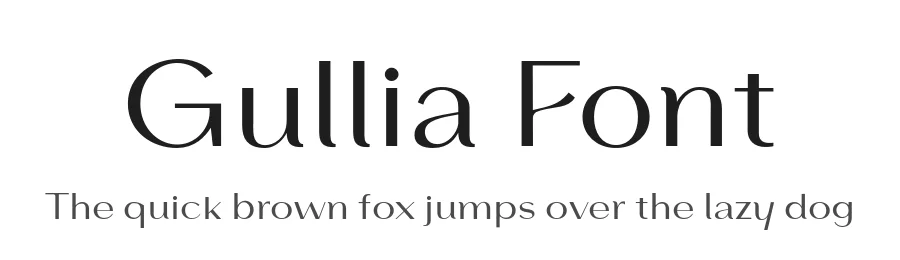 Gullia Font by YUKITA CREATIVE — Sans Serif Font