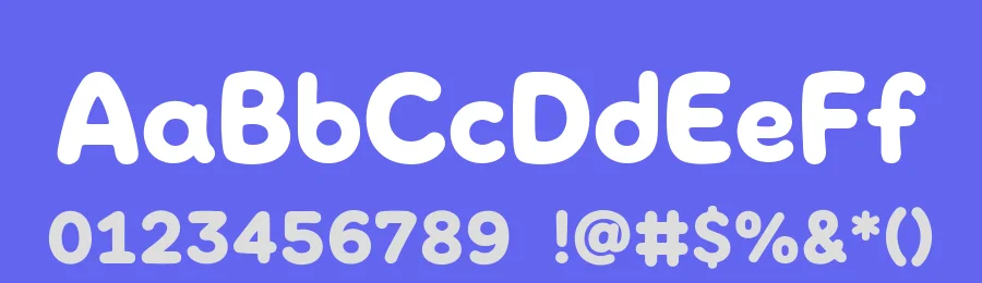 Gumdrop – Playful Rounded Font by letterhanna — Display Font — thumbnail 3