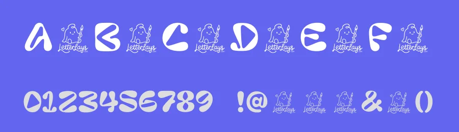 Gumply Free Font by Letterlays — Display Font — thumbnail 3