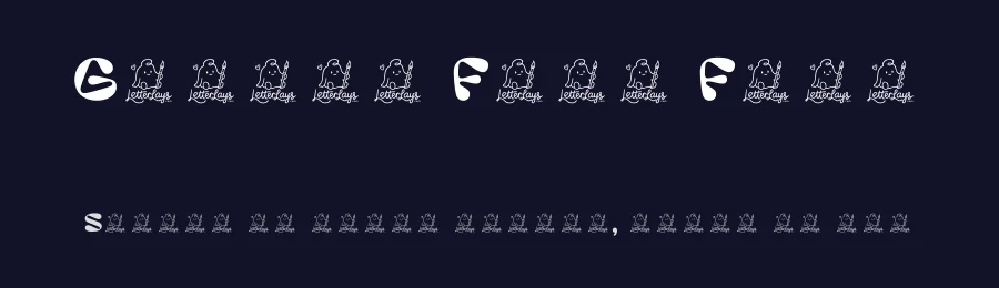 Gumply Free Font by Letterlays — Display Font — thumbnail 2