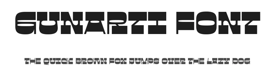 Gunarti Font by Zarma Type — Display Font
