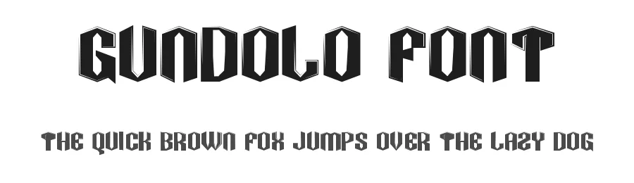 Gundolo Font by nihstudio — Display Font