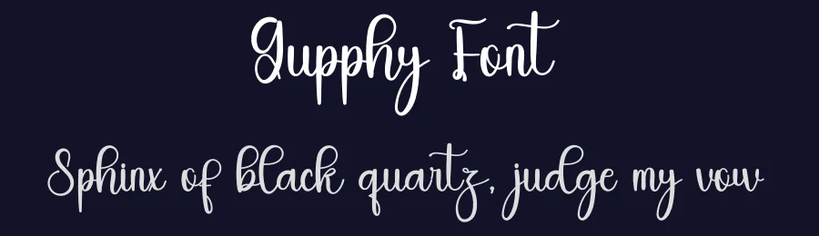 Gupphy Font by inermediaSTUDIO — Script Handwritten Font — thumbnail 2