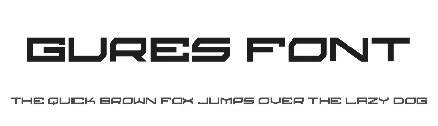 Gures Font by hayoyuka8 — Display Font
