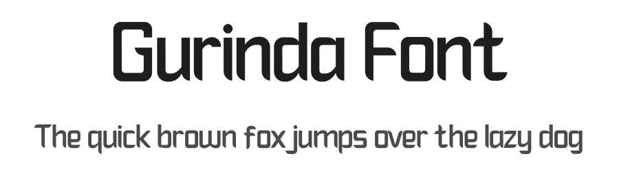 Gurinda Font by twinletter — Sans Serif Font