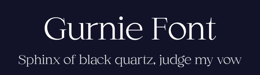 Gurnie Font by YUKITA CREATIVE — Serif Font — thumbnail 2