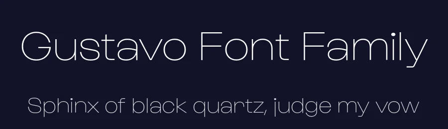 Gustavo Font Family by Lift Type — Decorative Font — thumbnail 2