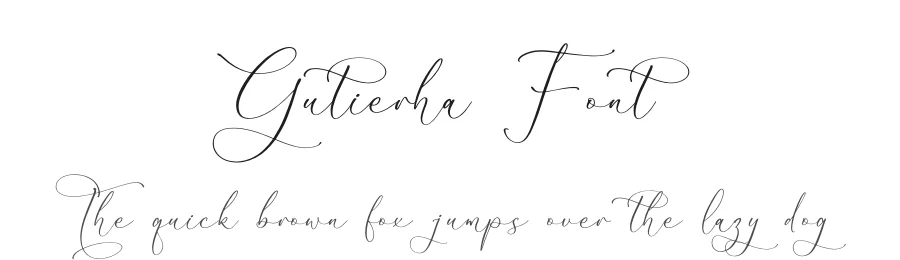 Gutierha Font by Storytype — Script Handwritten Font