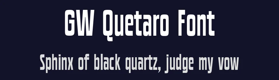 GW Quetaro Font by GoodwheelStudio — Sans Serif Font — thumbnail 2
