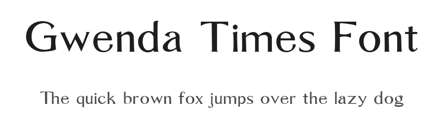 Gwenda Times Font by Mofr 24 — Serif Font