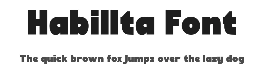 Habillta Font by madeDeduk — Display Font