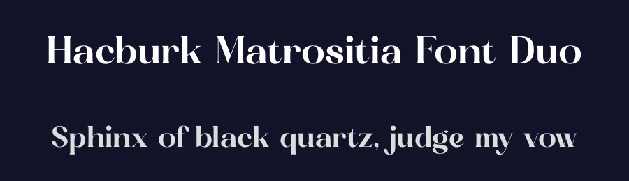 Hacburk Matrositia Font Duo by Storytype — Script Handwritten Font — thumbnail 2