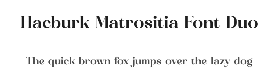 Hacburk Matrositia Font Duo by Storytype — Script Handwritten Font