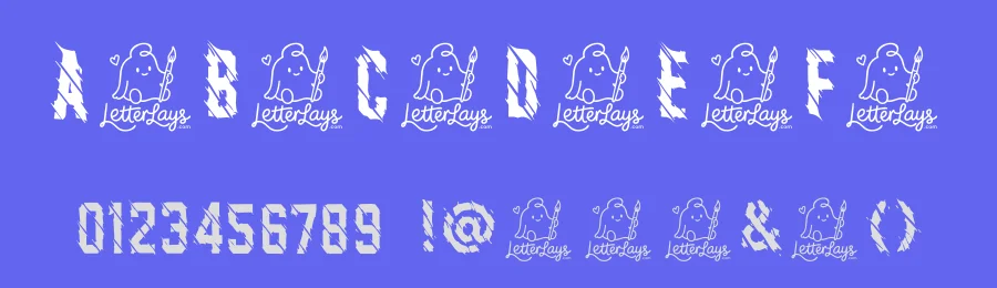 Hacklet Free Font by Letterlays — Display Font — thumbnail 3