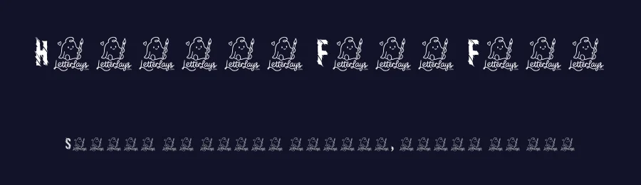 Hacklet Free Font by Letterlays — Display Font — thumbnail 2