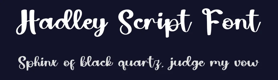 Hadley Script Font by inermediaSTUDIO — Script Handwritten Font — thumbnail 2