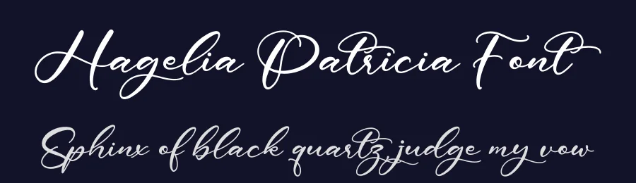 Hagelia Patricia Font by letterfabric — Script Handwritten Font — thumbnail 2