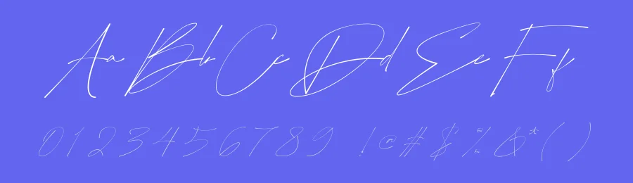 Hagiburton Signature Font by jadatype — Script Handwritten Font — thumbnail 3