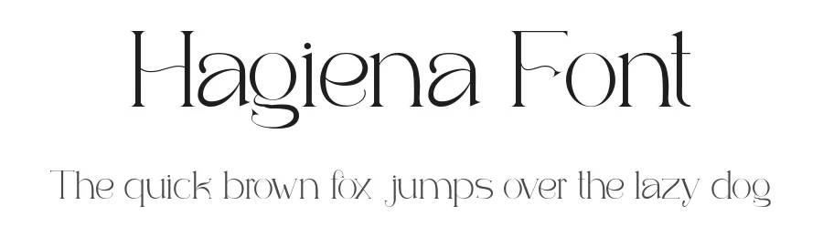 Hagiena Font by Muksal Creative — Serif Font