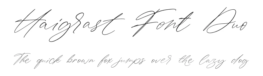 Haigrast Font Duo by habib otang — Serif Font