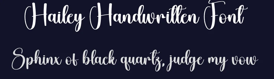 Hailey Handwritten Font by andikastudio — Script Handwritten Font — thumbnail 2