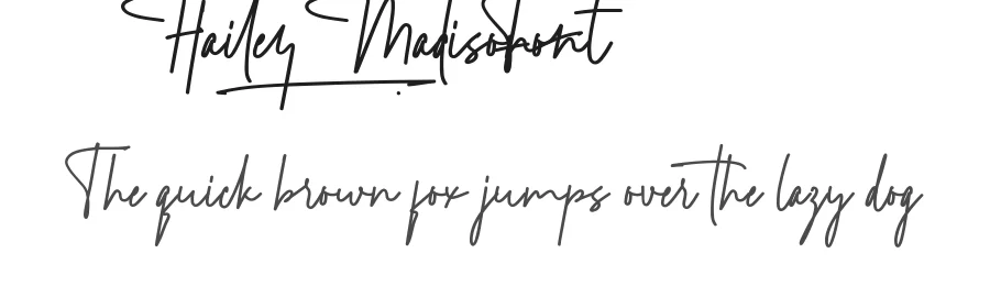 Hailey Madison Font by noahtype — Script Handwritten Font