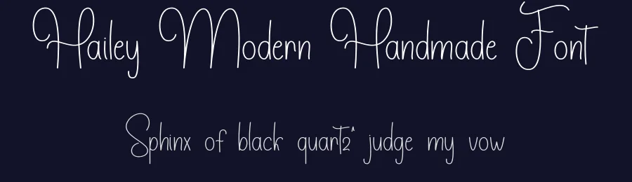 Hailey Modern Handmade Font by inermediaSTUDIO — Script Handwritten Font — thumbnail 2